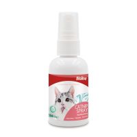 สเปรย์แคทนิป สเปรย์กัญชาแมว สเปรย์คลายเคลียด Bioline Catnip Spray ฉีดพ่นของเล่นหรือของใช้น้องแมว ช่วยผ่อนคลายและคลายความเครียด ขนาด 15, 50ml