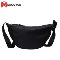 MOJOYCE Women Casual ผ้าใบสีทึบกระเป๋าครอสบอดี้แฟชั่นหน้าอกเล็กไหล่ถุงสำหรับชอปปิ้ง