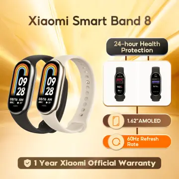Original Xiaomi Mi Band 8 Smart Bracelet 1.62 AMOLED Screen 60Hz Fitness  Traker Heart Rate Monitor Blood Oxygen MiBand 8