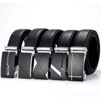 140cm 150-160cm Automatic Buckle Man Belt Genuine Leather Designer Fashion For Luxurious Cowhide High Quality Brand Belt For Man