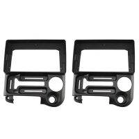 2X Radio Fascia for Hyundai Santro 2003-2005 DVD Stereo Frame Plate Adapter Mounting Dash Installation Bezel Trim Kit