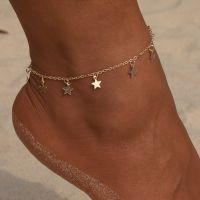 Anklets Foot Chain Silver Star Foot Chain Beach Anklet Star - Star Pendant Anklet - Aliexpress