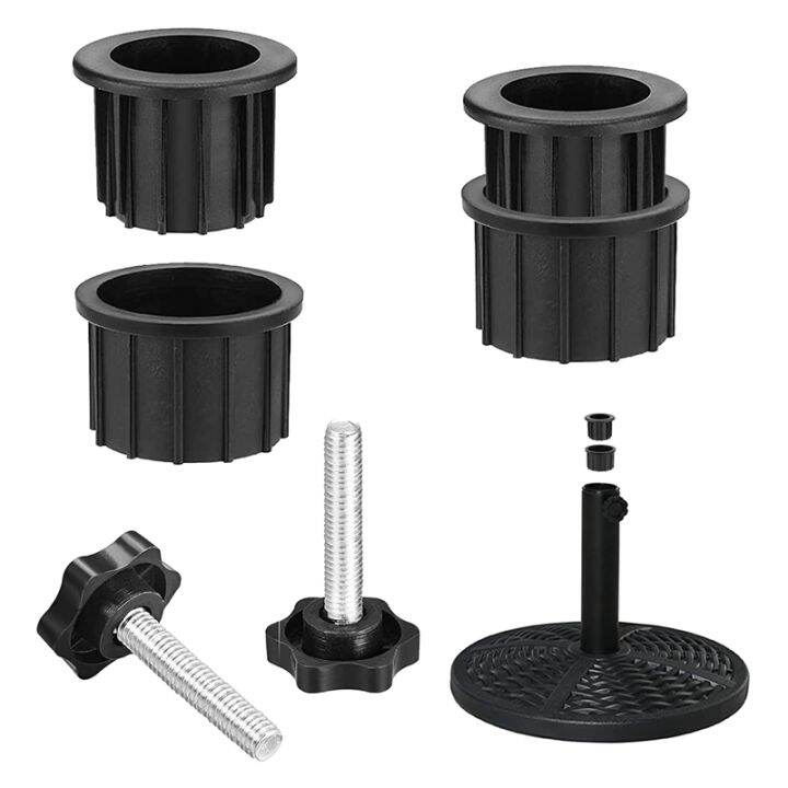 2 Sets Outdoor Patio Umbrella Base Stand Replacement Parts Umbrella