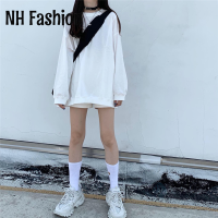 NH Fashion เสื้อฮู้ด เสื้อแขนยาวอบอุ่น หลวมและสบาย นุ่มนวล สไตล์ ทันสมัย คลาสสิค WWY23000ME 41Z231008