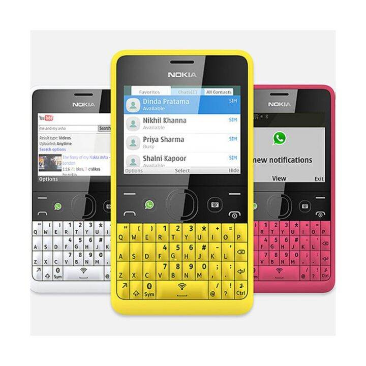 Original Unloed Nokia Asha 210 Gsm 2 4dual Sim Cards 2mp Qwerty