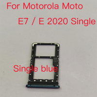 202210ชิ้นใหม่ซิมที่ใส่ถาดสำหรับ Motorola Moto E7E 2020ซิมการ์ดที่ใส่ถาดสล็อตอะแดปเตอร์ซ็อกเก็ตส่วนซ่อม