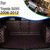 ☒ Car Rear Trunk Mats For Toyota RAV4 Vanguard XA30 2006 2012 7 Seat Protection Coffre Voiture Anti Dirty Car Mats Car Accessories