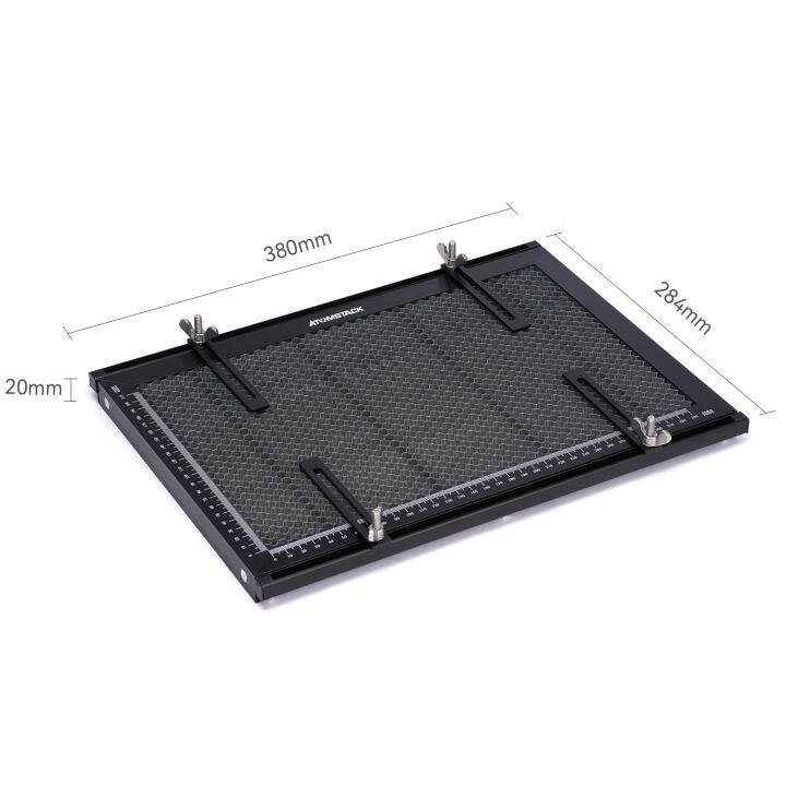 kkmoon-atomstack-la-ser-engraver-f1-honeycomb-working-table-all-metal-structure-steel-panel-board-platform-with-measurement-for-co2-ไดโอด-ไฟเบอร์-la-ser-เครื่องแกะสลัก