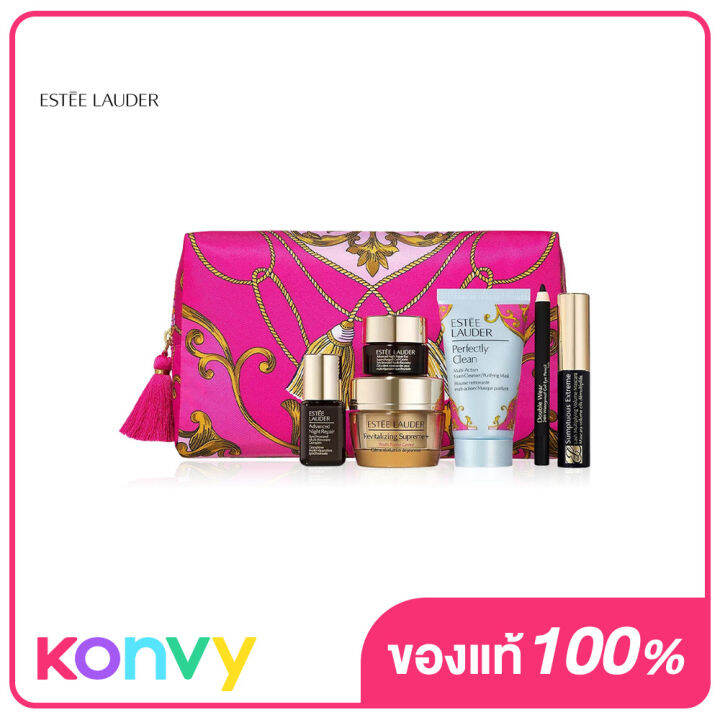 Estee Lauder Holiday Gift Set 2022 (6Items + Pouch) เซทผลิตภัณฑ์ดูแลผิว