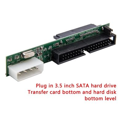 【YF】 Sata to Converter 1.5Gbs 2.5 Female 3.5 inch Male 40 pin port Support 133 HDD DVD Serial