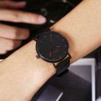 Students watch wholesale creative style wire mesh belt fashion concept of cross-border wormhole color needle quartz