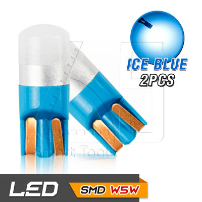 65Infinite (แพ๊คคู่ LED T10 W5W หลอด 3030 สีฟ้าอ่อน) 2x LED T10 W5W หลอด 3030 ไฟหรี่ ไฟโดม ไฟอ่านหนังสือ ไฟห้องโดยสาร ไฟหัวเก๋ง ไฟส่องป้ายทะเบียน ไฟส่องเท้า กระจายแสง 360องศา CANBUS สี ฟ้า Ice Blue