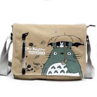 COD SDFERTGEYER SUPERTOY Canvas Messenger Bag Anime Neighbor Totoro Top Handle Shoulder Bag Cosplay