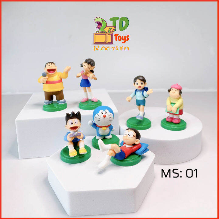 Mô hình Doraemon trong các tập phim truyện dài  Doremon  Fujio F Fujiko   wwwanhshopcom