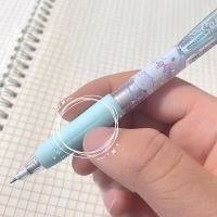AI XI ปากกาเครื่องเขียนในโรงเรียนปากกาสำหรับเด็ก,ปากกาลูกลื่นลายคิตตี้ปากกาเขียนปากกาหมึกเจลการ์ตูนปากกาอัตโนมัติปากกาเซ็นชื่อ Kuromi ปากกาลูกลื่นสามารถกดได้ปากกาลายเซ็น