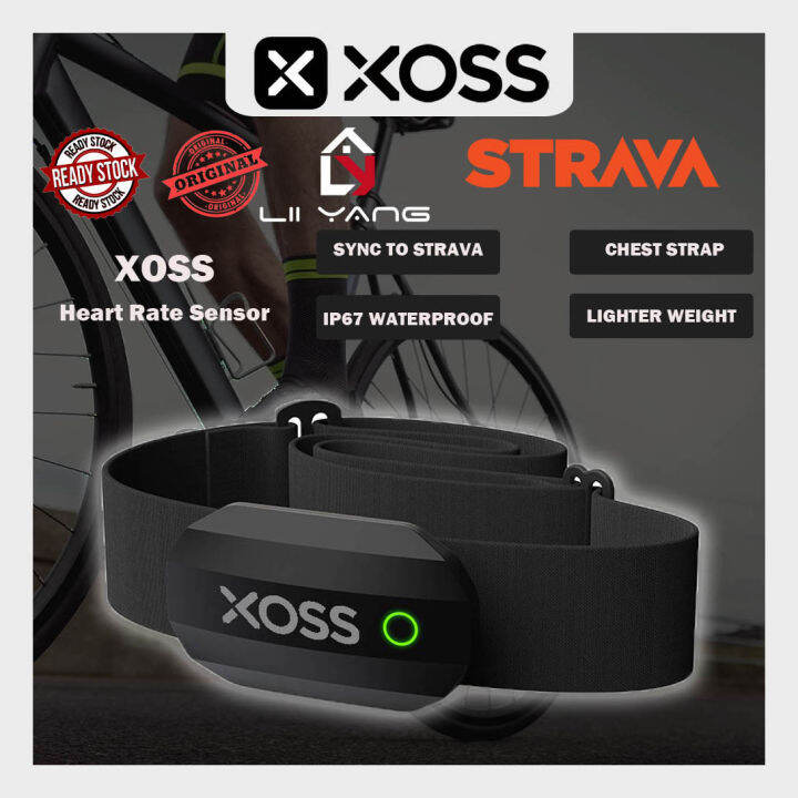 XOSS Heart Rate Sensor Monitor Chest Strap Bluetooth ANT+ HRM Wireless Health Fitness Smart