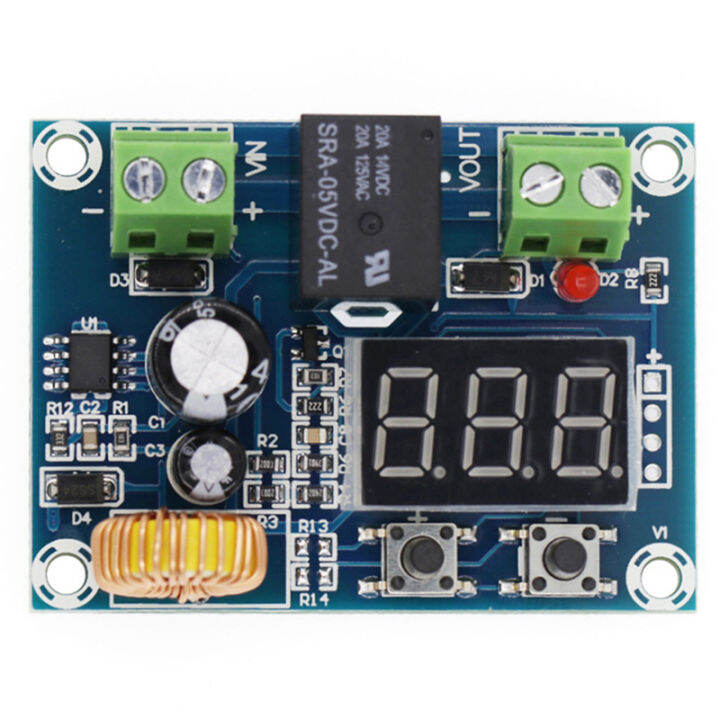 csndices-xh-m609-dc-12โวลต์-36โวลต์โมดูลชาร์จโมดูลป้องกันพลังงานต่ำตัดการเชื่อมต่อเกินบอร์ดโมดูลป้องกันแบตเตอรี่