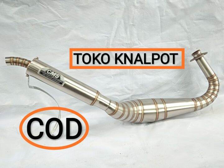 Knalpot Rx King Kolong Cobra Stainlis Cms Lazada Indonesia