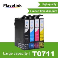 หมึก T0715 Plavetink ตลับหมึกสำหรับ Epson T0711 T0712 T0713 T0714สไตลัส SX215 SX218 SX400 SX405 SX410 SX415 DX4000เครื่องพิมพ์ DX4050