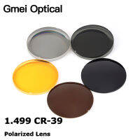 Gmei Optical 1.499แว่นตากันแดดโพลาไรซ์ CR-39เลนส์ออปติคัลสำหรับขับรถตกปลา UV400เลนส์โพลาไรซ์ป้องกันแสงสะท้อน