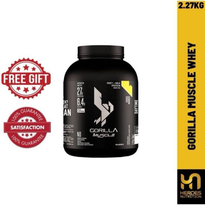 Gorilla Muscle Whey Protein Powder Building Lean Lazada PH