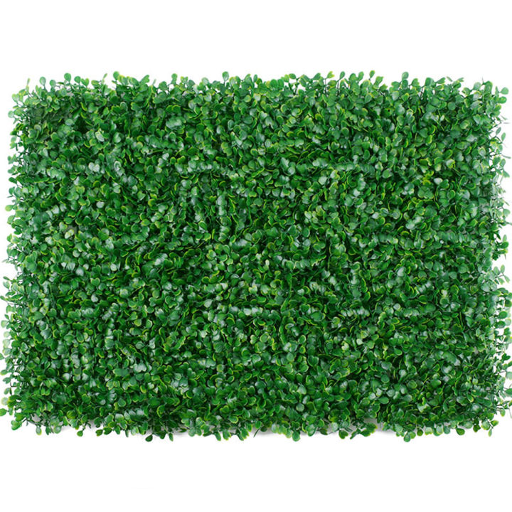 สนามหญ้าเทียมสวนรั้วสนามหญ้าตกแต่งจำลองปลอมพลาสติกสนามหญ้า40-60เซนติเมตรพืชเทียมพืชเทียมผนัง