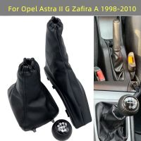 【DT】 hot  Gear Shift Knob Lever Shifter Handball Leather Boot Collar Handbrake Dust Cover For Vauxhall Opel Astra II G Zafira A 1998-2010