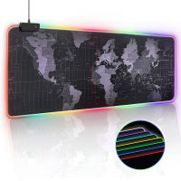 RGB Mouse Pad Gaming Mouse Pad Gamer Large Mouse Mat Big Computer Mousepad Led Backlight XXL Surface Mause Pad Keyboard Desk Mat