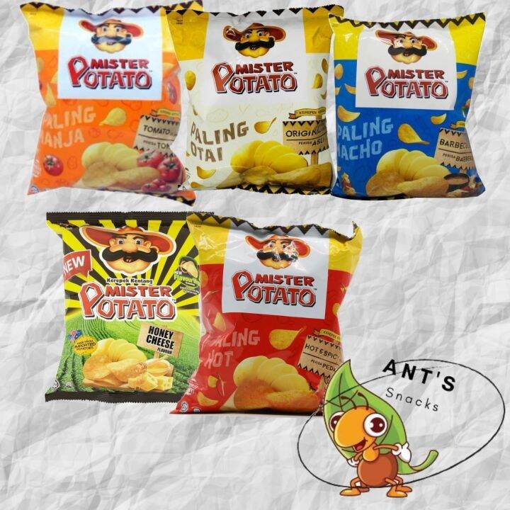 [ANT] Mamee (Mister Potato) Potato Chips 70gm/75gm | Lazada