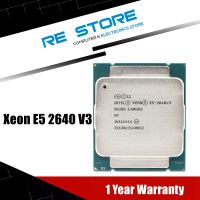 หน่วยประมวลผล V3 Intel Xeon ที่ใช้ใน E5 2640 SR205 2.6Ghz 8 Core 90W เต้ารับแอลจีเอ2640V3 E5 2011-3 CPU