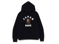 NicefeetTH - BAPE Japan College Pullover Hoodie (BLACK)