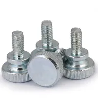 M3 M4 M5 M6 M8 M10 Hand Screw High Head Knurled Hand Screw Step Double Big Head Adjustment Bolt