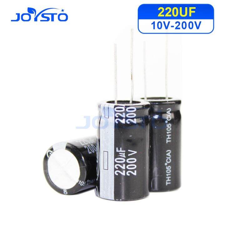 10pcs-original-aluminum-electrolytic-capacitor-220uf-10v-16v-25v-35v-50v-63v-80v-100v-multi-specification-220uf-black-electrical-circuitry-parts