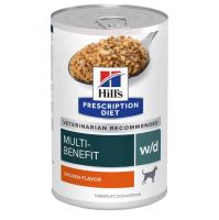 ด่วนโปร ส่งฟรี Hills Prescription Diet w/d Multi-Benefit Canineอาหารเปียกประกอบการรักษาเบาหวานและคุมน้ำหนักในสุนัข 370g{12กระป๋อง}.