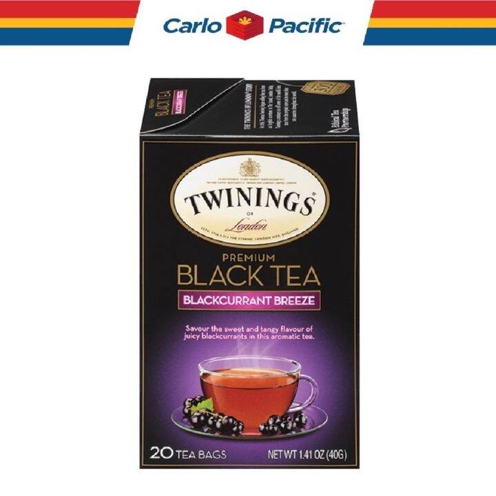 Twinings Premium Black Tea Blackcurrant Breeze 20s Lazada PH