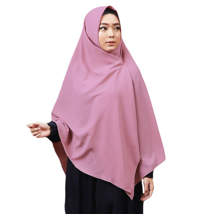 Jilbab Syari Wolfis 150x150 Kerudung Segi Empat Hijab Jumbo Lazada Indonesia 1118