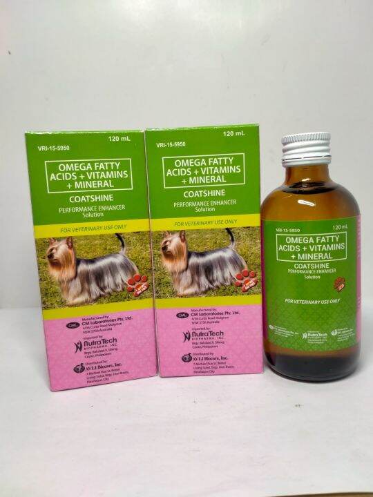 [CLR AGRIVET ] 2 BOX COATSHINE (OMEGA FATTY ACID + VITAMIN+MINERAL