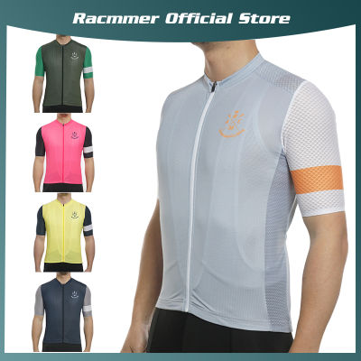 Racmmer AERO ขี่จักรยานย์บุรุษจักรยานการฝึกอบรมย์ฤดูร้อนแสงซุปเปอร์ Mtb จักรยานย์อิตาลีแขนตาข่ายขี่จักรยานเสื้อผ้า CJY156