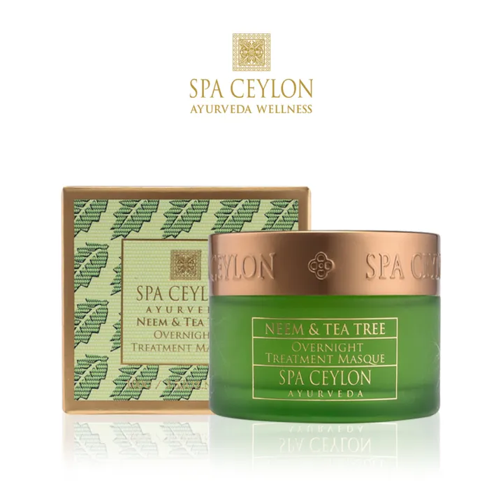 Spa Ceylon Ayurveda NEEM & TEA TREE Overnight Treatment Masque 100G