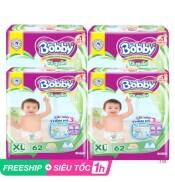 Combo 2 gói Bỉm tã quần Bobby size XL 62 miếng 12-17kg