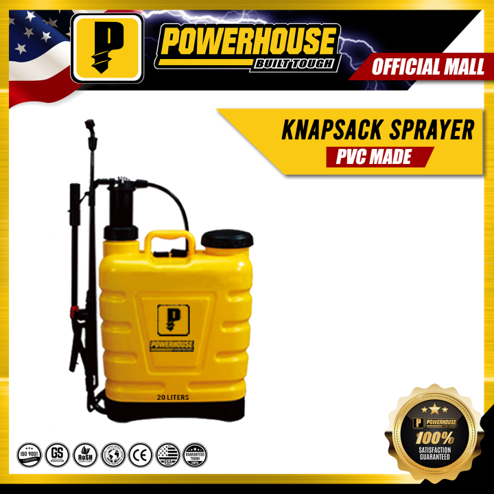 POWERHOUSE Knapsack Sprayer / Manual Agricultural Sprayer 2oL 3.2 kg ...