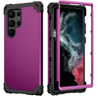 YIQIAN สําหรับ Samsung Galalxy S23 / S23 + S23 Plus / S23 Ultra Case กันกระแทกแบบไฮบริดกันกระแทกแบบไฮบริดกันกระแทกกันกระแทกซิลิโคนนุ่มยางหล่นป้องกันเคสสําหรับ Galaxy S23 Series