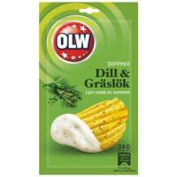 (แพ็ค 6) Olw Dill &amp; graslok Dippmix 24g.