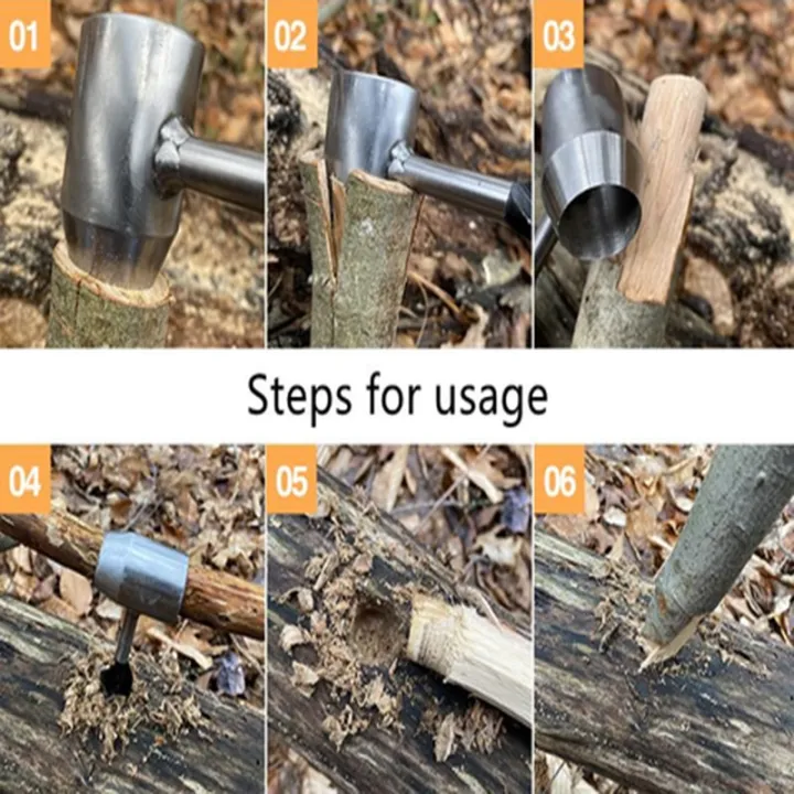 auger-drill-bits-outdoor-survival-punch-tool-camping-bushcraft-manual-hole-maker-wrench-wood-drill-core-woodworking