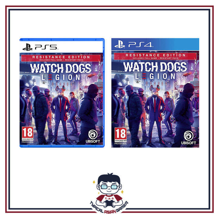 Watch Dogs Legion Resistance Edition [PS5/PS4] Lazada Singapore