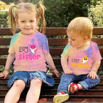 Matching outfits for big clearance sister and little brother