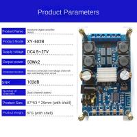 ZK-502B Bluetooth Digital Amplifier Board with Case 50Wx2 Dual-Channel Stereo Audio Amplifier No Sound DC4.5-27V