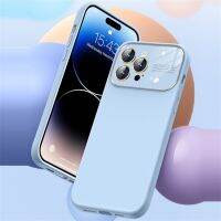 QIQI เคสโทรศัพท์หลากสี,สำหรับ iPhone 14 13 12 Pro Max กรอบซิลิโคนสีสันสดใสป้องกันเลนส์หน้าต่างแก้วใหญ่กันกระแทกเคสฮาร์ดดิสก์ PC