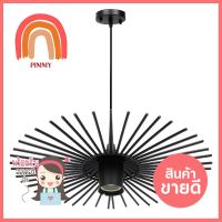 ไฟช่อ EVL HG-0017 สีดำ 1 หัวPENDANT LAMP EVL HG-0017 BLACK 1-LIGHT **สินค้าแนะนำ**