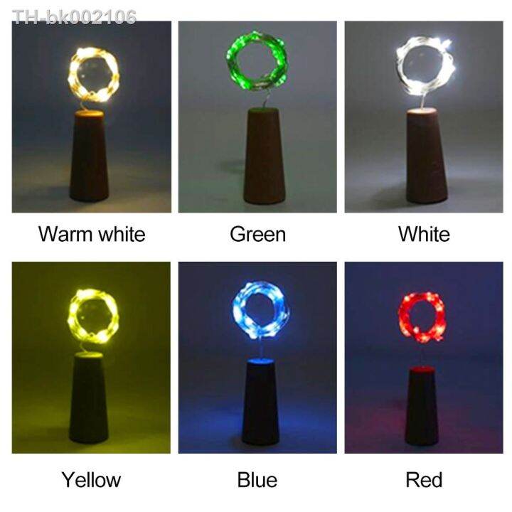 10pcs-wine-bottle-cork-led-string-lights-holiday-fairy-lights-garland-christmas-tree-wedding-party-decor-1m-2m-3m-battery-case